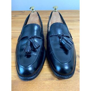 ローク(Loake)の◆Loake1880◆Temple◆タッセルローファー◆ブラック◆サイズ7F(ドレス/ビジネス)