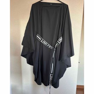 日本買取 LIMI feu W/ギャバ ウエストレイヤードPT・A 黒S radimmune.com