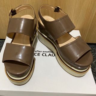 ナイスクラップ(NICE CLAUP)の即発送NICECLAUP 厚底サンダル　M(サンダル)