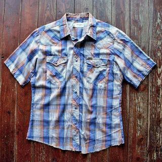 ラングラー(Wrangler)の80sビンテージWRANGLER ウエスタンシャツ USA MADE(シャツ)