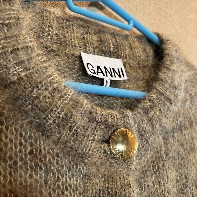 GANNI モヘアカーディガン 1