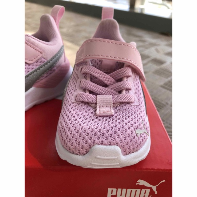 PUMA(プーマ)のPUMA スニーカー アンザラン ライト ピンク ベビー　12cm キッズ/ベビー/マタニティのベビー靴/シューズ(~14cm)(スニーカー)の商品写真