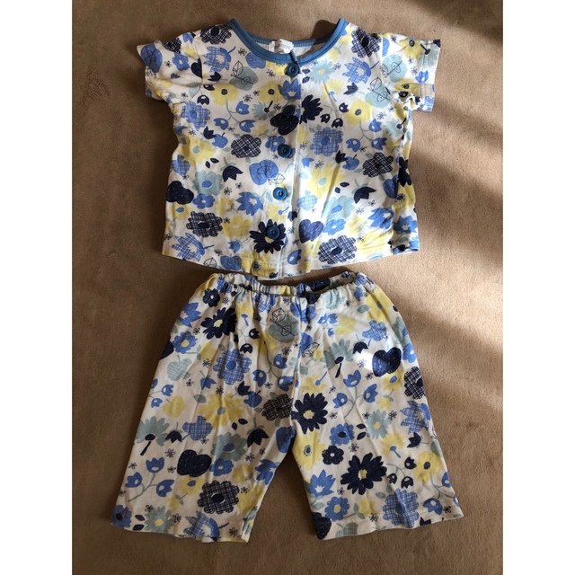 ampersand(アンパサンド)のアンパサンド  パジャマ　半袖　90 キッズ/ベビー/マタニティのキッズ服女の子用(90cm~)(パジャマ)の商品写真