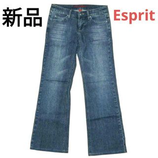 エスプリ(Esprit)の【新品】ESPRIT　ストレート  ジーンズ　M(デニム/ジーンズ)