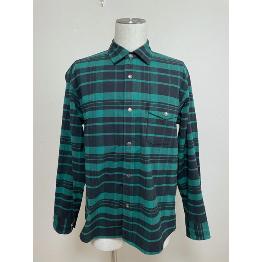 THE NORTH FACE/ザ ノースフェイス NR62031 L/S Stretch Flannel Shirt ロングスリーブ ストレッチ フランネルシャツ【A30217-007】