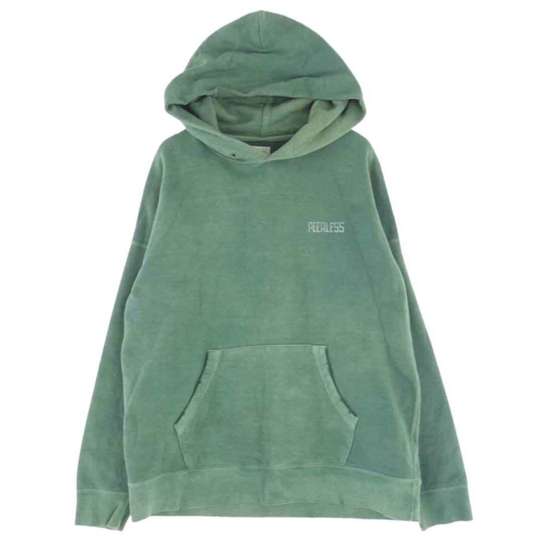 VISVIM ビズビム 20AW 0120405010001 JUMBO HOODIE P O PEERLESS ジャンボ フーディ スウェット グリーン系 2