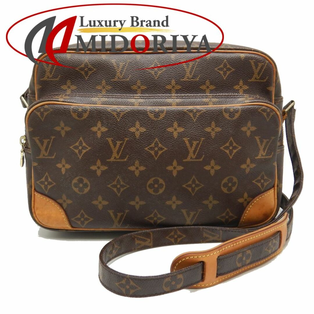 ナイル素材LOUIS VUITTON ルイヴィトン モノグラム ナイル M45244 斜め掛けショルダーバッグ ブラウン/250140