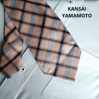 カンサイヤマモト(Kansai Yamamoto)の【どれでも1本600円、２本で1000円】色:ピンク　山本寛斎(ネクタイ)