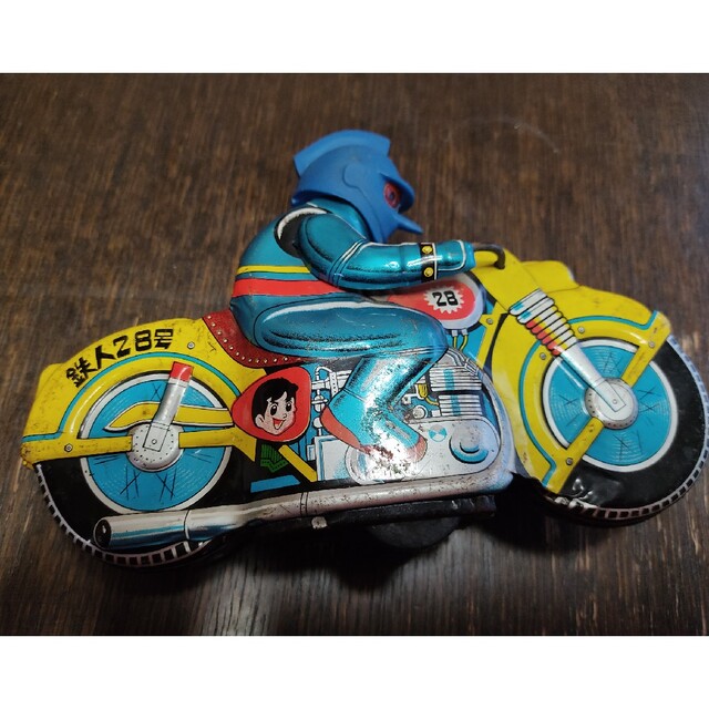 新商品 【鉄人28号/ブリキホビー】タカトクT.T鉄人 28号バイク 横山