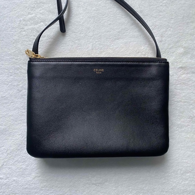 クラシック セリーヌ CELINE 美品 - celine 新ロゴ ポーチ ショルダー