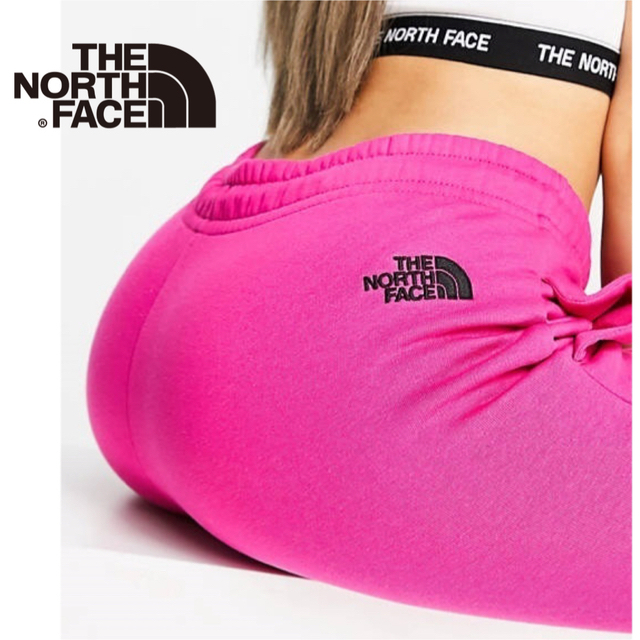 THE NORTH FACE(ザノースフェイス)のノースフェイス スウェットパンツ レディース メンズ ジョガーパンツ  ピンク レディースのパンツ(カジュアルパンツ)の商品写真