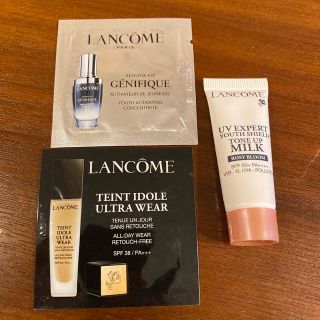 ランコム(LANCOME)のランコム　日焼け止め用乳液・ファンデーション・美容液(サンプル/トライアルキット)