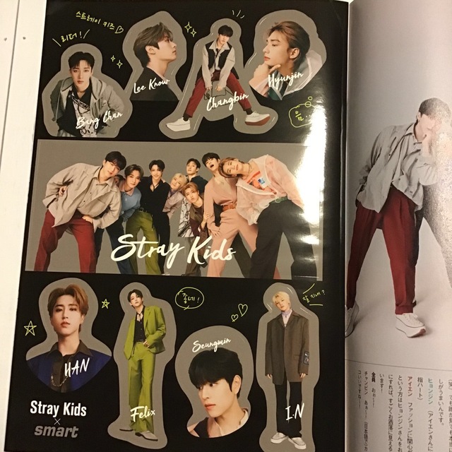 Stray Kids(ストレイキッズ)のstraykids smart 雑誌 エンタメ/ホビーの雑誌(アート/エンタメ/ホビー)の商品写真