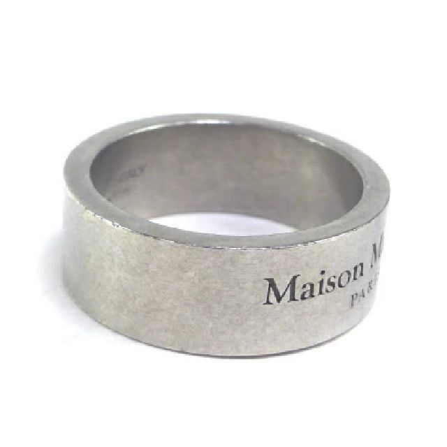 マルジェラ logo ring 指輪 ロゴ リング sizeM 21SS