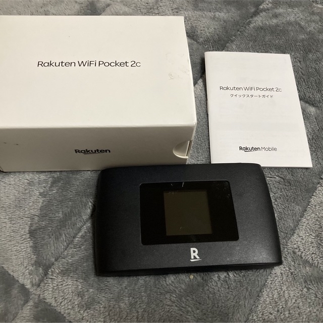 Rakuten - 楽天ポケットWiFi Rakuten WiFi Pocket 2Cブラックの通販 by ...