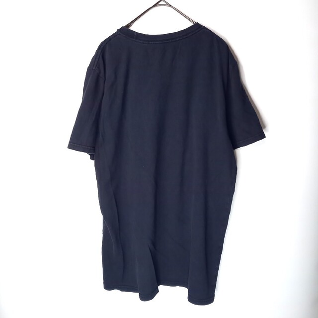 American Eagle(アメリカンイーグル)のアメリカンイーグル　クルーネック　プリントTシャツ　ビッグロゴ　ブラック　M メンズのトップス(Tシャツ/カットソー(半袖/袖なし))の商品写真