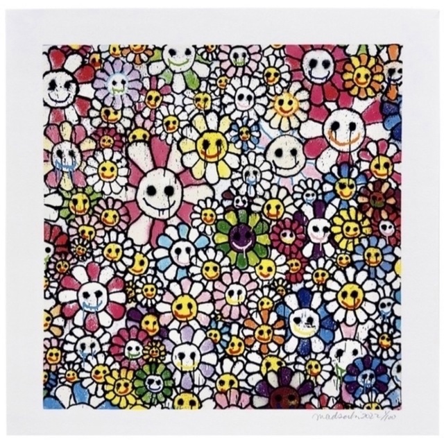 Homage to Takashi Murakami Flowers 3_P美術品/アンティーク