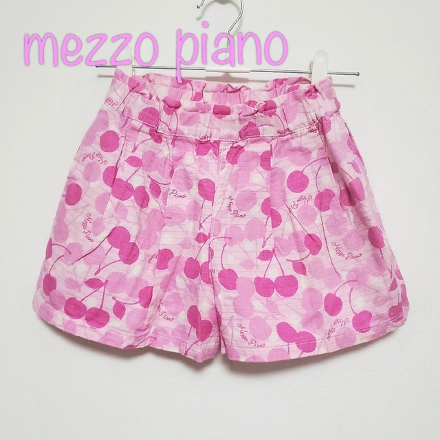 【130】美品 メゾピアノ ショートパンツ さくらんぼ | フリマアプリ ラクマ
