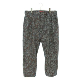 シュプリーム(Supreme)のシュプリーム 21AW Work Pant Floral Cards フローラルカード総柄ワークロングパンツ  メンズ 36インチ(その他)