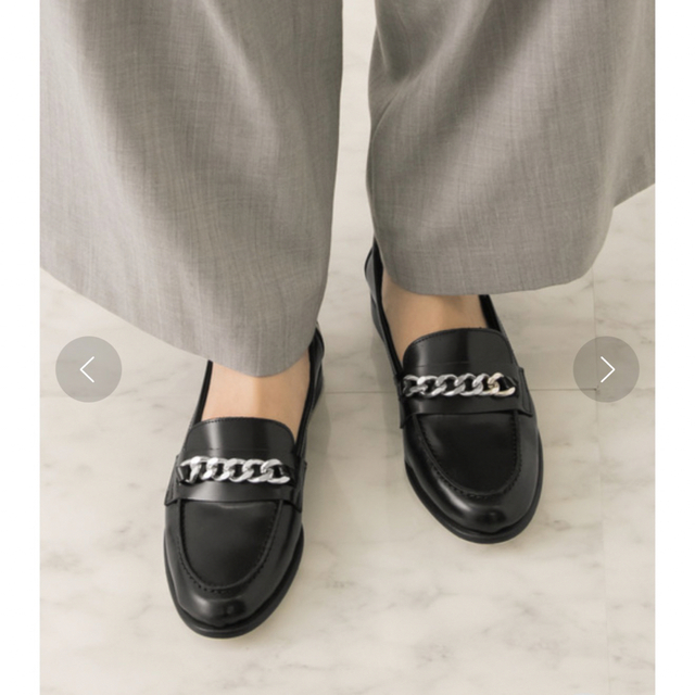 URBAN RESEARCH(アーバンリサーチ)のHELEN ROUGE　チェーン　ローファー レディースの靴/シューズ(ローファー/革靴)の商品写真
