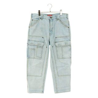 シュプリーム(Supreme)のシュプリーム 22SS Double Knee Denim Utility Pant ダブルニーユーティリティデニムパンツ メンズ 34インチ(デニム/ジーンズ)