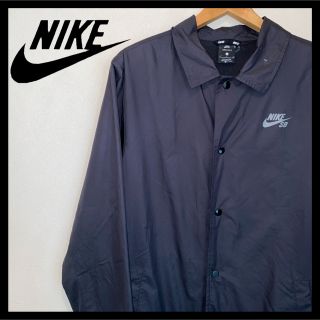 ナイキ(NIKE)の《ナイキ》ナイロンジャケット Sサイズ ブラック スケーター NIKE SB(ナイロンジャケット)