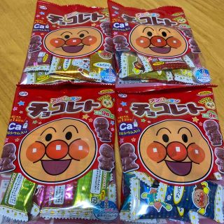 フジヤ(不二家)の不二家　アンパンマンチョコレート34g  4袋(菓子/デザート)