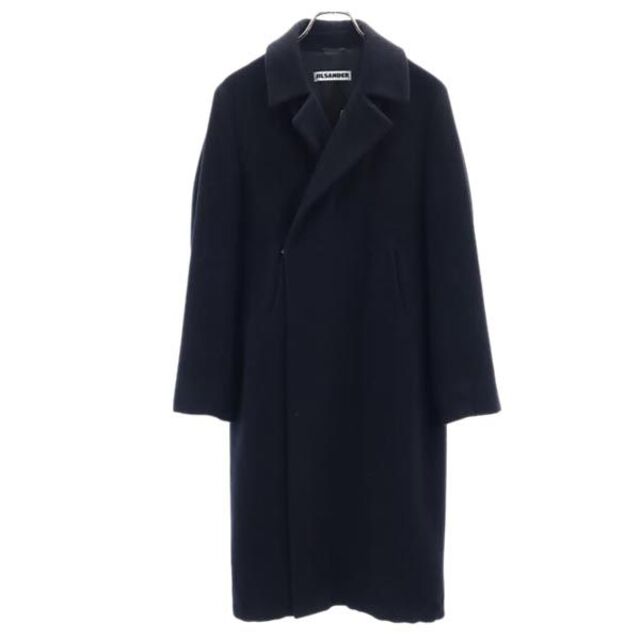 ジルサンダー イタリア製 ウールブレンド ロングコート 36 ブラック系 JIL SANDER メンズ   【230209】商品詳細