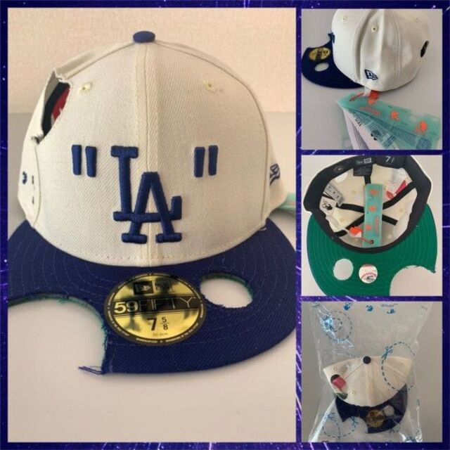 帽子OFF WHITE NEWERA CAP Los Angeles Dodgers