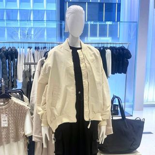 ZARA - ZARA ウォーターレペレント オーバーサイズボンバージャケット