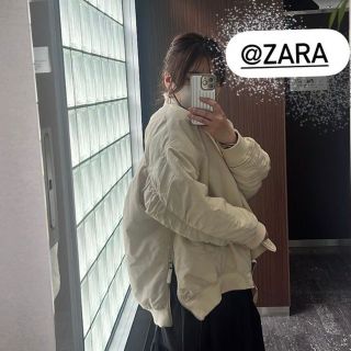 ZARA - ZARA ウォーターレペレント オーバーサイズボンバージャケット