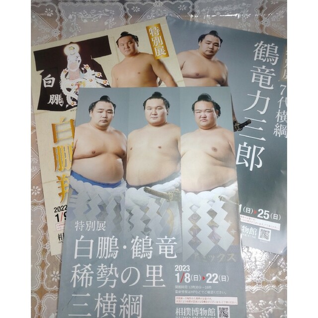 【新品・未読品】大相撲　白鵬引退宮城野襲名披露大相撲記念ガイドブック＆おまけ付 エンタメ/ホビーのタレントグッズ(スポーツ選手)の商品写真