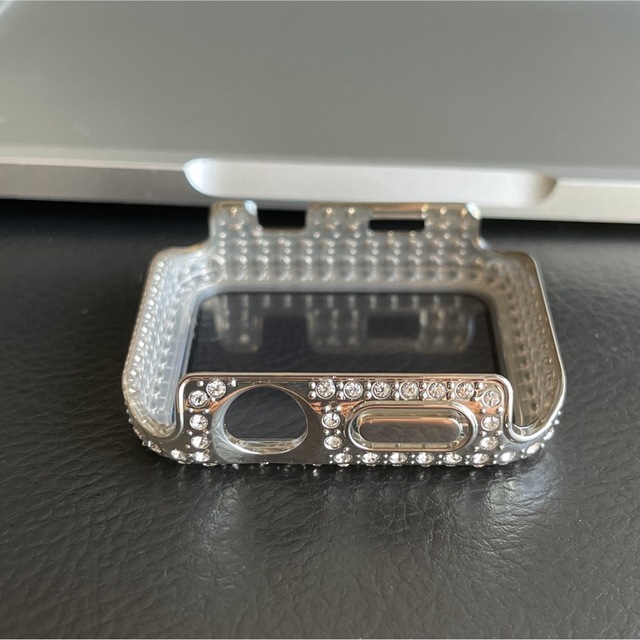 Apple Watch(アップルウォッチ)のApple Watch 4 5 6 カバー キラキラ アップルウォッチ ケース スマホ/家電/カメラのスマホアクセサリー(モバイルケース/カバー)の商品写真