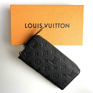 ルイヴィトン(LOUIS VUITTON)のLOUIS VUITTON  ラウンドファスナー ノワール ブラック ゴールド (長財布)