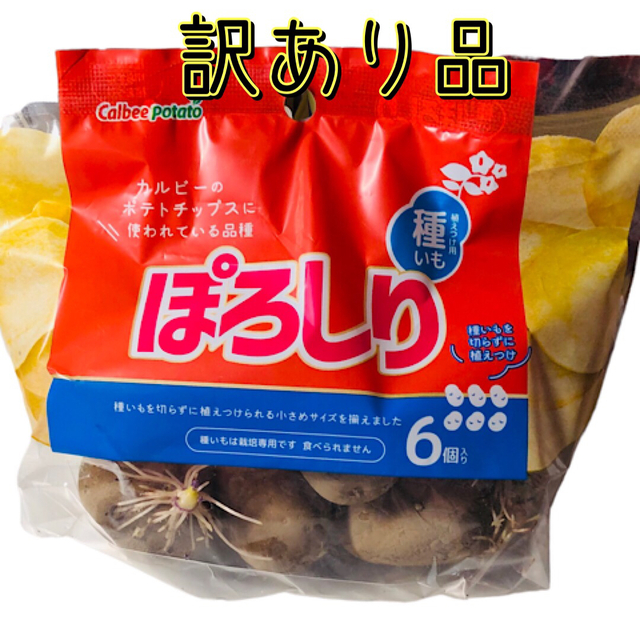 カルビー(カルビー)の訳あり　ぽろしり　種いも　カルビーポテト【6個入り】 食品/飲料/酒の食品(野菜)の商品写真