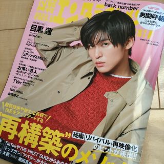 日経エンタ 2023年3月号 目黒蓮 掲載ページ(アイドルグッズ)