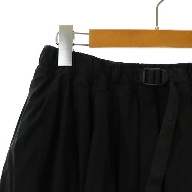 GRAMICCI(グラミチ)のグラミチ ビームスボーイ別注 ロングスカート F 黒  GLSK-19S823 レディースのスカート(ロングスカート)の商品写真