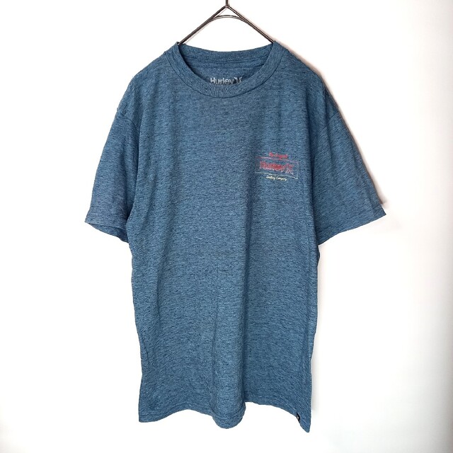 Hurley(ハーレー)のハーレー　クルーネック　プリントTシャツ　半袖　くすみブルー　S メンズのトップス(Tシャツ/カットソー(半袖/袖なし))の商品写真