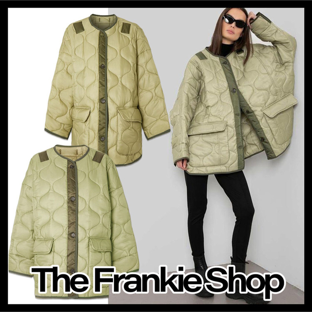 The Frankie shop フランキーショップ キルティングコート The Frankie shop フランキーショップ キルティングコート