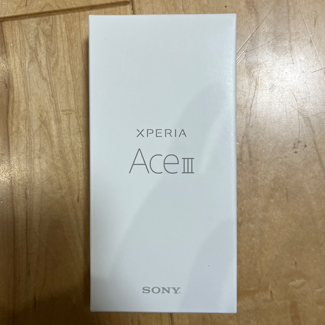 SONY Xperia Ace III A203SO ブラック　新品未使用