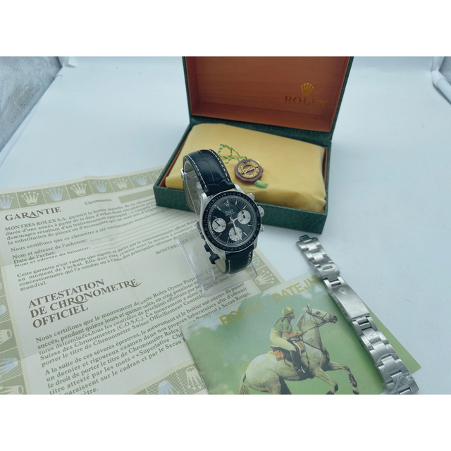 お気に入り】 ROLEX デイトナカスタム BIG文字盤 腕時計(アナログ)