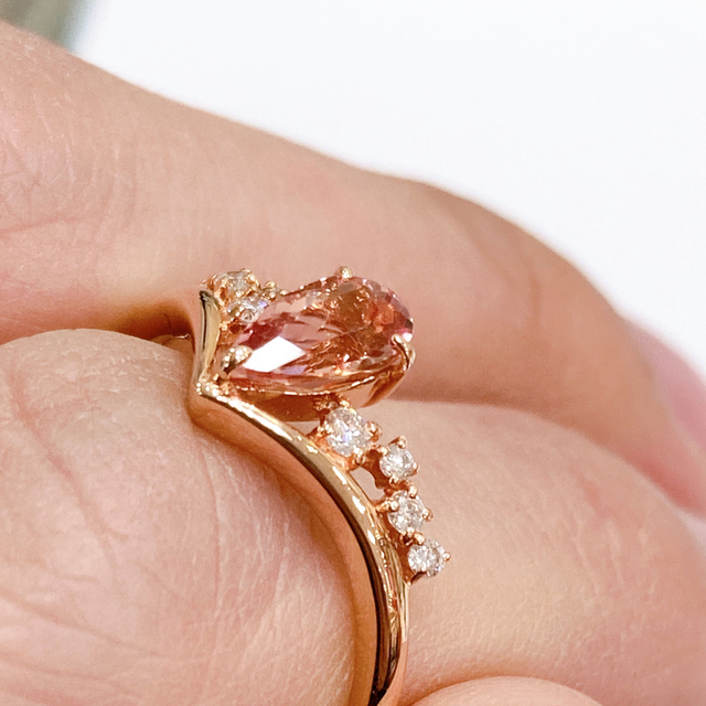 1.6ct インペリアルトパーズ ダイヤリング 135* | irai.co.id