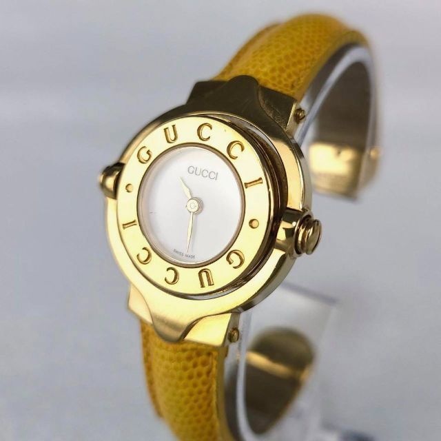 ☆【美品稼働品】GUCCI グッチ バングルウォッチ ブレスレット G