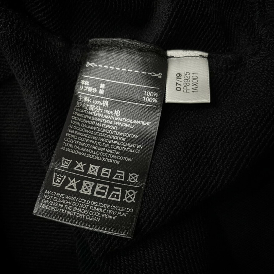 Y-3 19AW ALL BLACKS GRAPHIC HOODIE 8