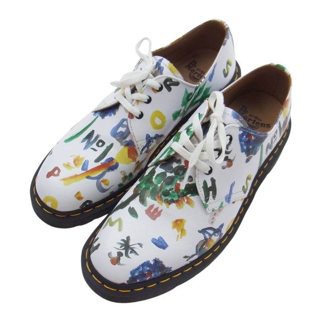 Supreme シュプリーム その他靴 22AW Yohji Yamamoto Dr.Martens 1461 3eye-Shoe ヨウジヤマモト ドクターマーチン 3ホール シューズ ホワイト系 US9【新古品】【未使用】約31cm高さ