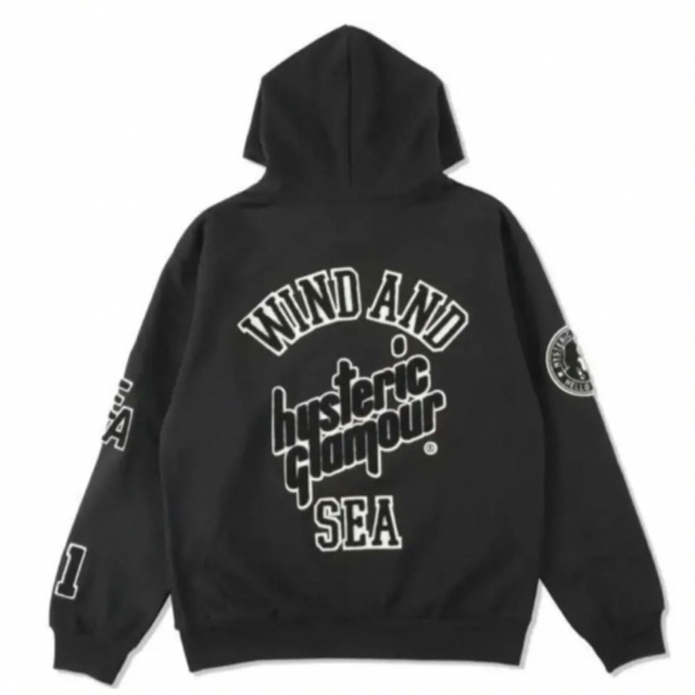 WIND AND SEA(ウィンダンシー)の【木村拓哉着用】HYSTERIC GLAMOUR × WDS VARSITY  メンズのトップス(パーカー)の商品写真