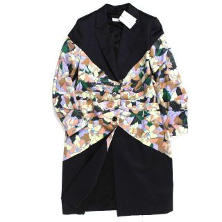 ドリスヴァンノッテン(DRIES VAN NOTEN)のDRIES VAN NOTEN RICHY BIS 花柄コート(チェスターコート)