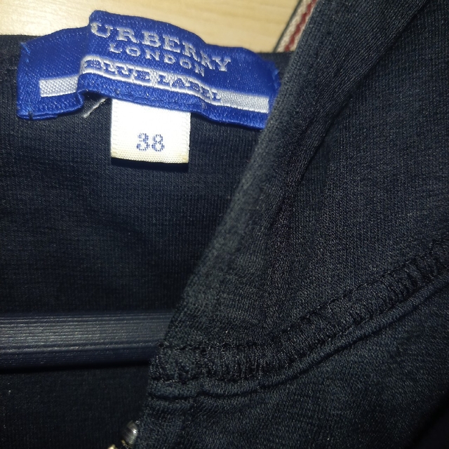 BURBERRY BLUE LABEL(バーバリーブルーレーベル)のBURBERRY　38 レディースのトップス(パーカー)の商品写真