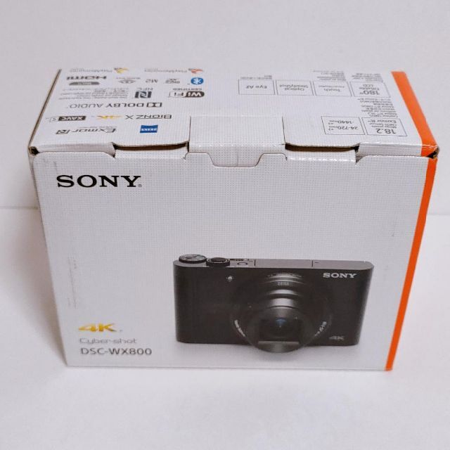 【展示品】ソニー DSC-WX800 デジカメ カメラ SONY ブラック　黒