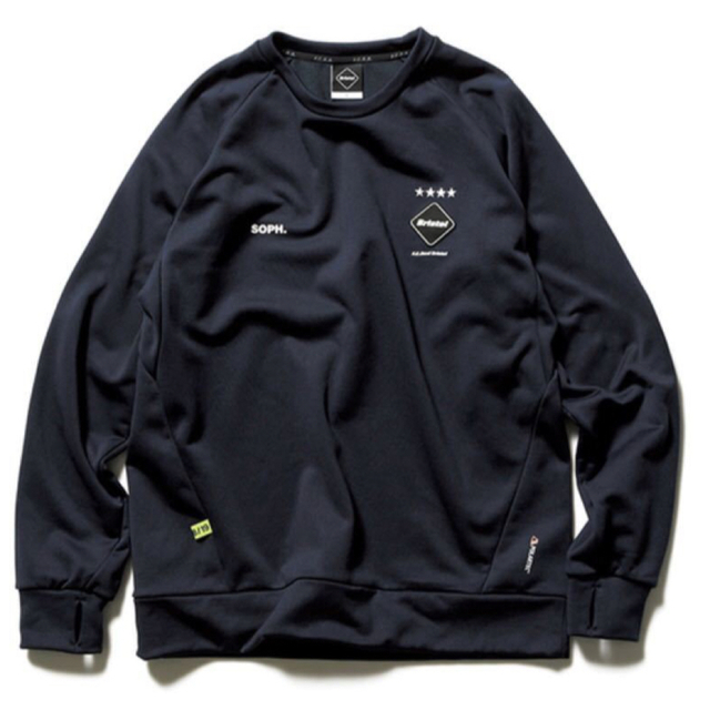 M　FCRB PDK CREWNECK TOP クルーネック スウェット　茶色